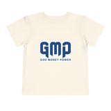 GMP "God Money Power" Toddler Tee — Faith-Based Kids Graphic Shirt