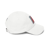 Classic Dad Cap — Red Madonna Icon Baseball Hat
