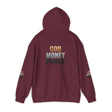 God Money Power Hoodie — Inspirational Graphic Pullover