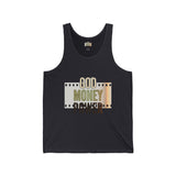 God Money Power Tank Top – Inspirational Faith & Hustle Graphic Tank