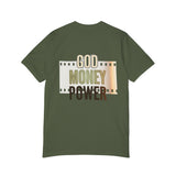God Money Power T-Shirt — Faith & Success Graphic Tee