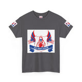 Patriotic 'God Money Power' Tee — Americana Flag Graphic T-Shirt
