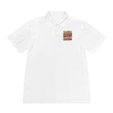 Men's Motivational Polo — "Put GOD First, Hustle For The Money, Put Yourself In Power"
