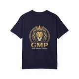 Lion Crest T-Shirt — GMP Gold Emblem Graphic Tee