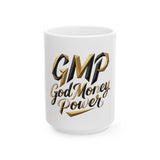 GMP God Money Power Ceramic Coffee Mug (11oz, 15oz)