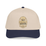 Baseball Cap — Gold Egg 'God Money Power' Embroidered Logo