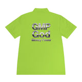 GMP God Money Power Polo Shirt - Men's Sport Performance Polo