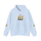 God Money Power Hoodie — Inspirational Faith & Wealth Graphic Sweatshirt