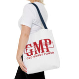 God Money Power (GMP) Red Logo Tote Bag – Faith & Wealth Statement Tote