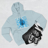 God Money Power Hoodie — Graphic Three-Panel Fleece Pullover
