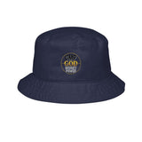Embroidered "GMP GOD" Bucket Hat — Streetwear Logo Cap