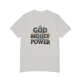 God Money Power T-Shirt — Faith & Hustle Graphic Tee