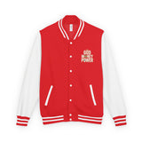 Letterman Jacket — 'Did I Just Say Power?' Retro Varsity Jacket
