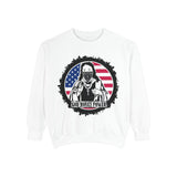 Sweatshirt — Patriotic 'God Money Power' Graphic Crewneck