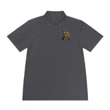 Tiger Crest Polo — 'God • Money • Power' Men's Sport Shirt