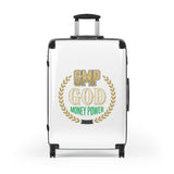 Suitcase — "GMP GOD Money Power" Carry-On Luggage