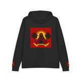 Jesus Palm Tree Hoodie — Faith-Inspired Full-Zip Zip-Up Hoodie