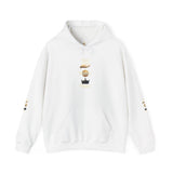 Gold Crown One Hoodie — Minimalist Royal Emblem Hooded Sweatshirt