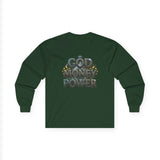 God Money Power Long Sleeve Tee
