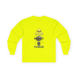 God Money Power Long Sleeve Tee — Faith & Ambition Graphic Shirt