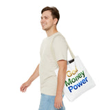 God Money Power Tote Bag — Inspirational Faith & Prosperity Canvas Tote
