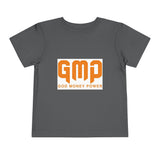 Toddler Tee — GMP (God Money Power) Orange Logo