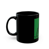 God Money Power Black Mug — Religious Urban Icon Coffee Cup (11oz/15oz)