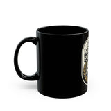 God Money Power Mug — Retro Fist Graphic Coffee Cup (11oz, 15oz)
