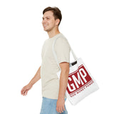 GMP Tote Bag — God Money Power Red Logo All-Over Print Tote