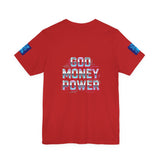 God Money Power Tee — Faith & Hustle Graphic Shirt