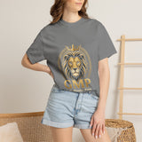 Lion Crest T-Shirt — GMP Gold Emblem Graphic Tee