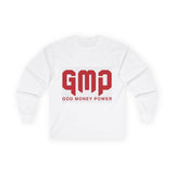 GMP "God Money Power" Long Sleeve Tee — Bold Faith & Hustle Shirt