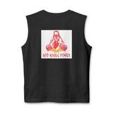 God Money Power Muscle Tank — Graphic Spiritual Streetwear
