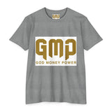 GMP "God Money Power" Graphic T-Shirt — Faith & Prosperity Urban Tee