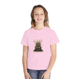GMP 'Gold Money Power' Youth Tee — Regal Throne Graphic Kids T‑Shirt