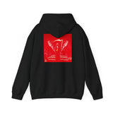 Angel Of Death Hoodie - Red Dove Graphic Pullover
