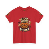 God Money Power- Pumpkin Halloween T-Shirt