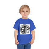 GMP Circle Logo Toddler Tee — "God Money Power" Graphic