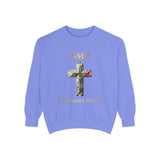GMP Cross Sweatshirt — "God Money Power" Graphic Crewneck