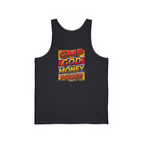 GMP God Money Power Graphic Tank Top — Bold Retro Typography Summer Tank