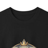 God Money Power Long Sleeve Tee — Vintage Crest Graphic