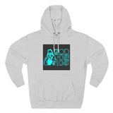 God Money Power Hoodie — Religious Statement Pullover with Bold Typography