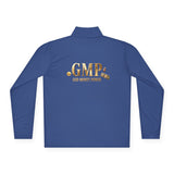 Quarter-Zip Pullover — Gold GMP (God Money Power) Logo Athletic Pullover
