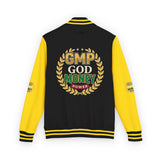 God Money Letterman Jacket — GMP Crest Varsity Jacket
