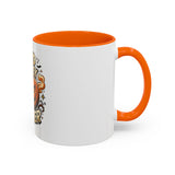 God Money Power- Pumpkin Coffee Mug — Halloween Accent Mug (11/15oz)