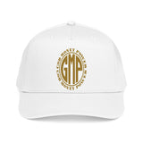 Money Follows Money Baseball Cap – GMP Gold Emblem Mid-Profile Hat