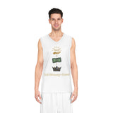 God • Money • Power Basketball Jersey — Faith & Hustle Graphic Tank