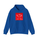 Angel Of Death Hoodie - Red Dove Graphic Pullover