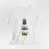 God Money Power- T-Shirt — Stacked Icons Graphic Tee