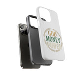 Phone Case — "God Money Power" Inspirational Religious Design